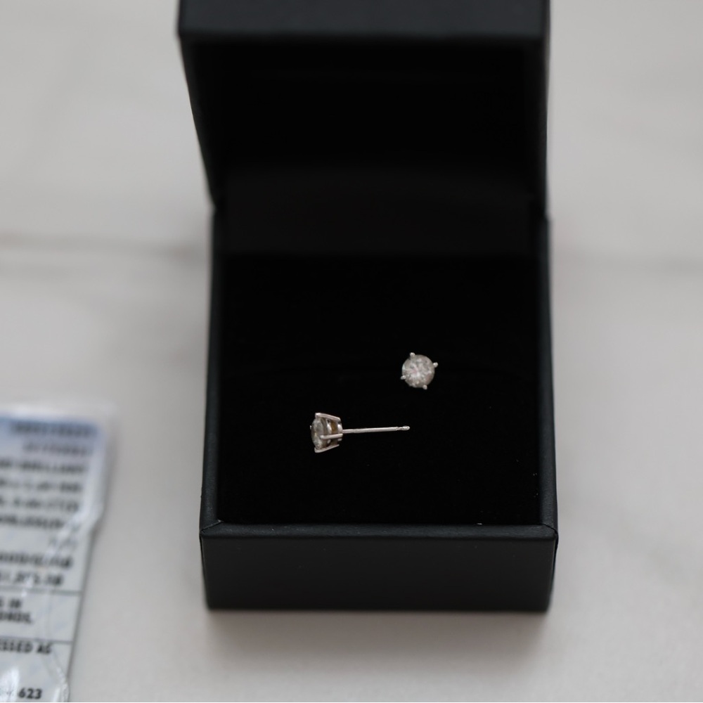 Elegant Gold Stud Earrings